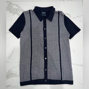 NWT Abercrombie & Fitch Knit Button-up Shirt